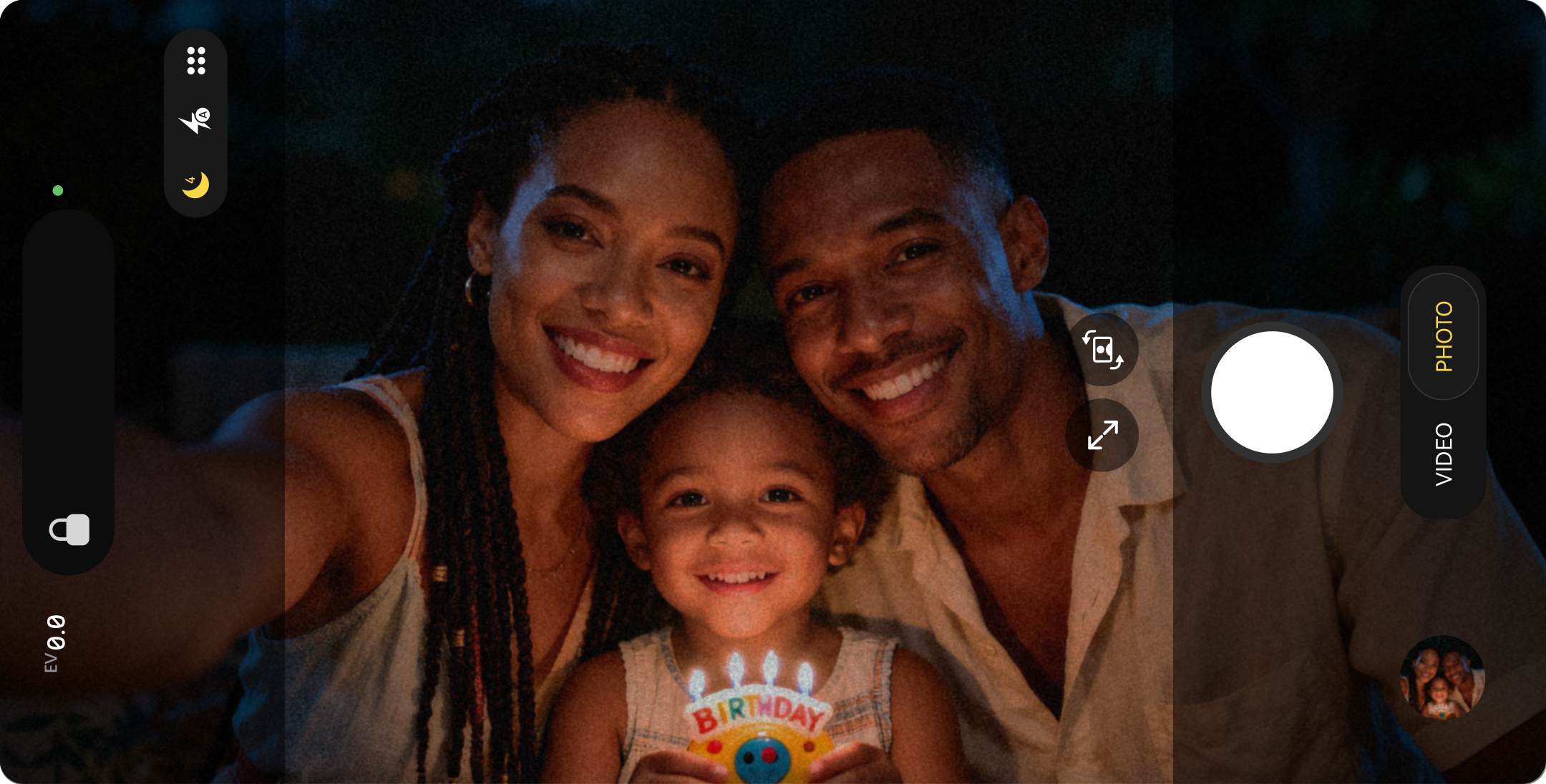 Brilliant, Even in Low Light.